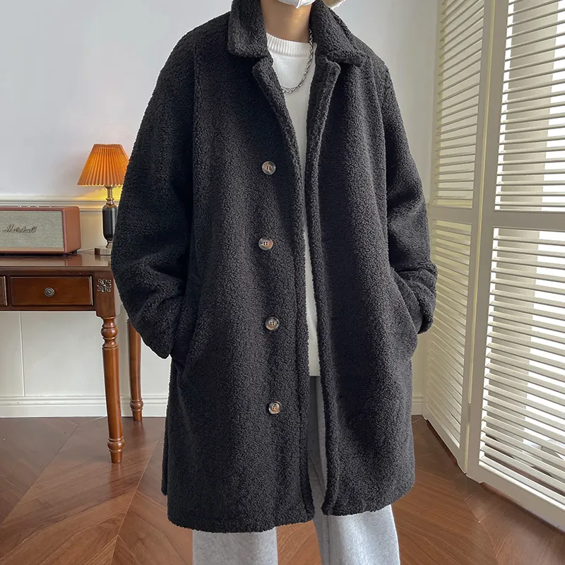 UNIWOLF Velvet feel Coat Unisex-7