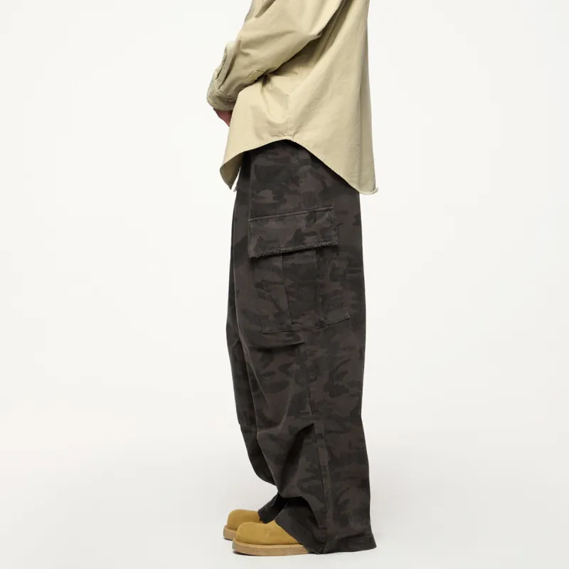 UNIWOLF Cargo Pants Unisex Dark Gray-4