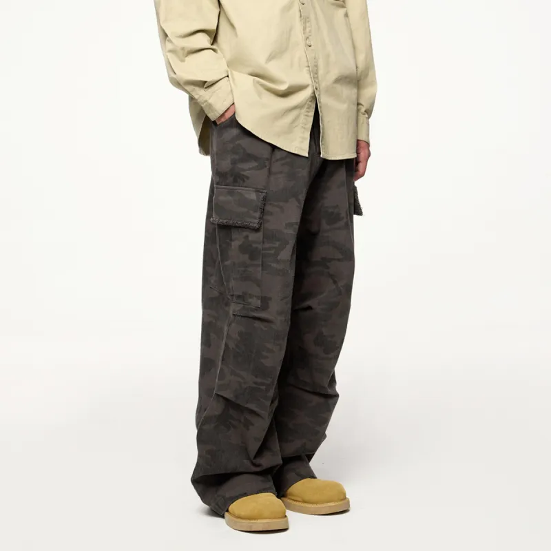 UNIWOLF Cargo Pants Unisex Dark Gray-5