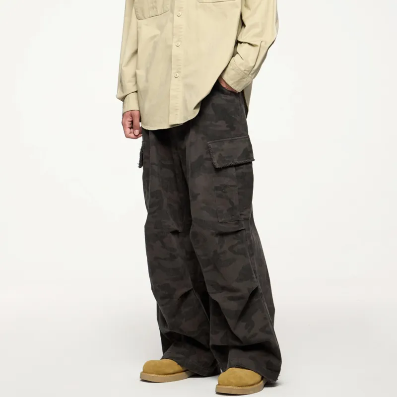 UNIWOLF Cargo Pants Unisex Dark Gray-2