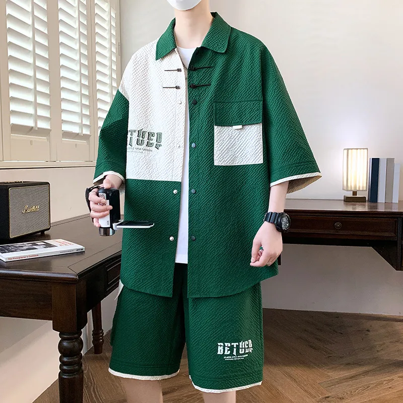 UNIWOLF Shirt Matching Set Men's-14