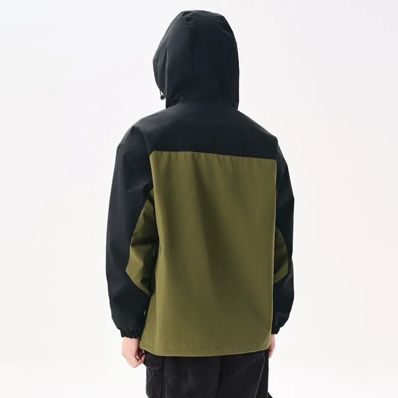 UNIWOLF Water Resistant Windproof Breathable Windbreaker Jacket Unisex-31