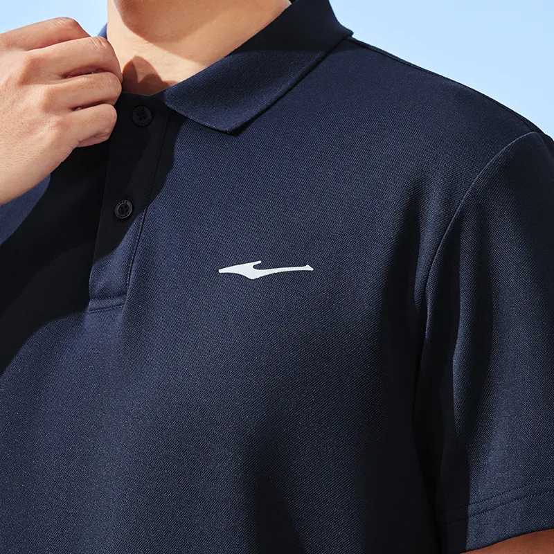 Erke T Shirts Men Reef Blue-2