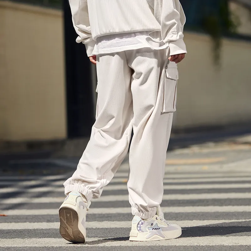 Erke Casual Pants Women's Tranquil Khaki-5