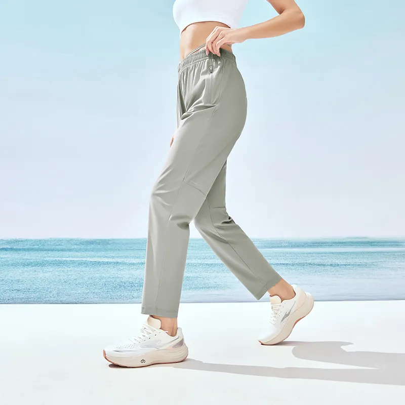 Erke Casual Pants Women's Glacier Gray-2