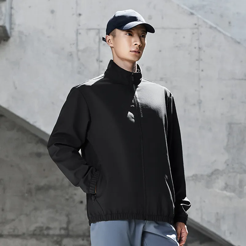 Erke Jackets Men Jet Black-3