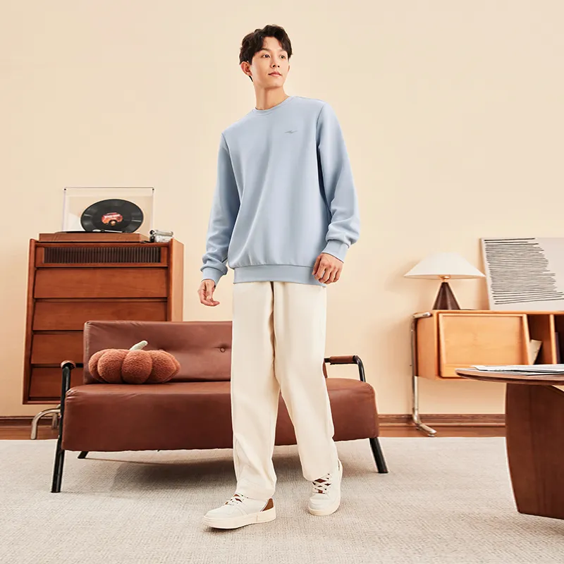 Erke Variety Training Collection Sweatshirt Men's Plume Gray Blue-6