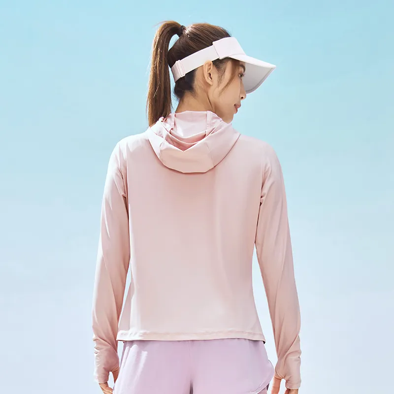 Erke Sun Protection Clothing Women's Peony Pink-4