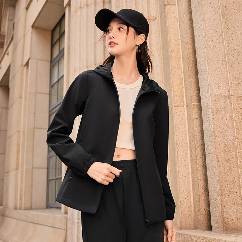 Erke Variety Training Collection Jacket Women's Jet Black-4