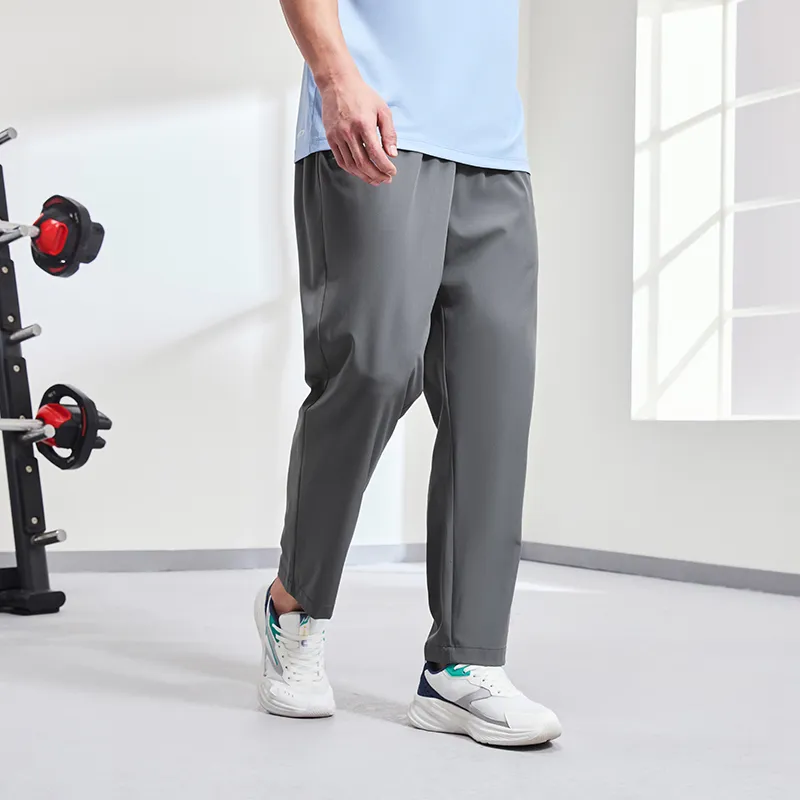 Erke Variety Training Collection Casual Pants Unisex Dark Gray-6