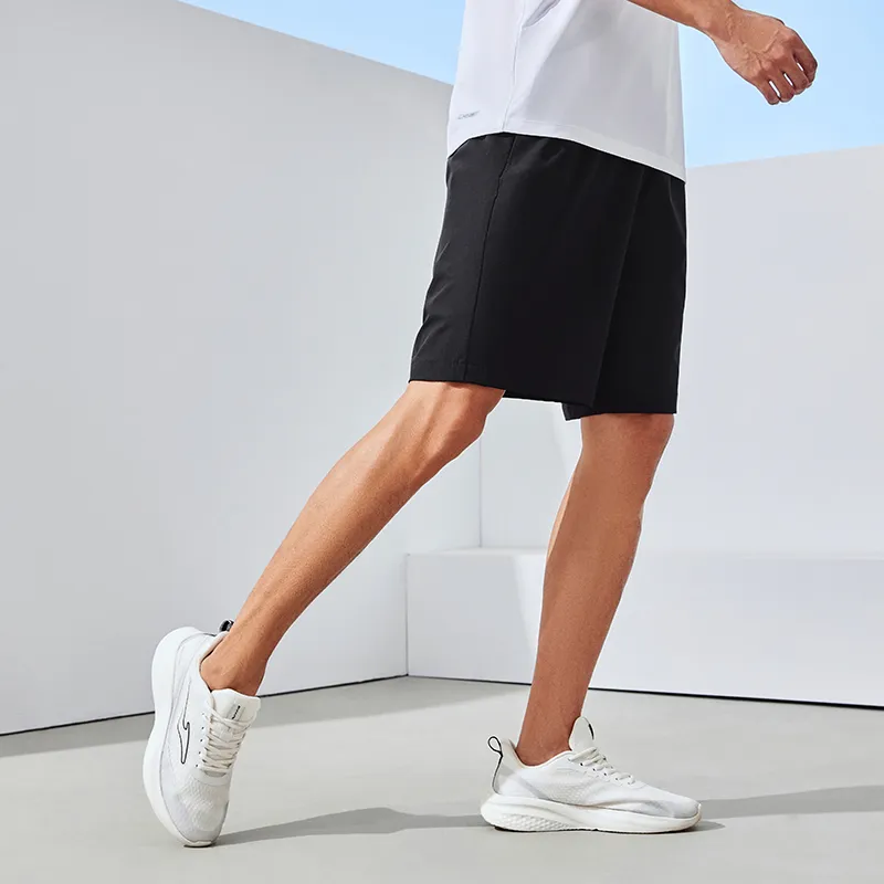 Erke Casual Shorts Men's Jet Black-4