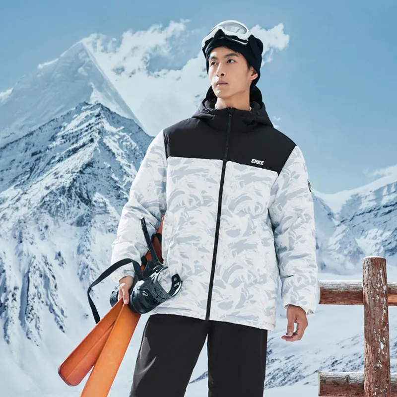 Erke Down Jackets Unisex True White-6