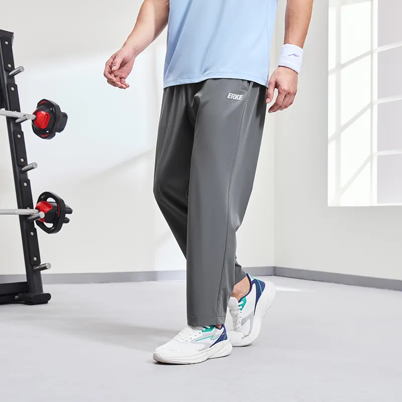Erke Variety Training Collection Casual Pants Unisex Dark Gray-2