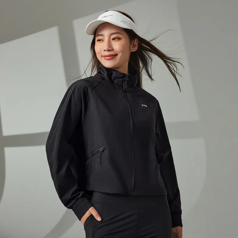 Erke Jackets Women's Jet Black-5