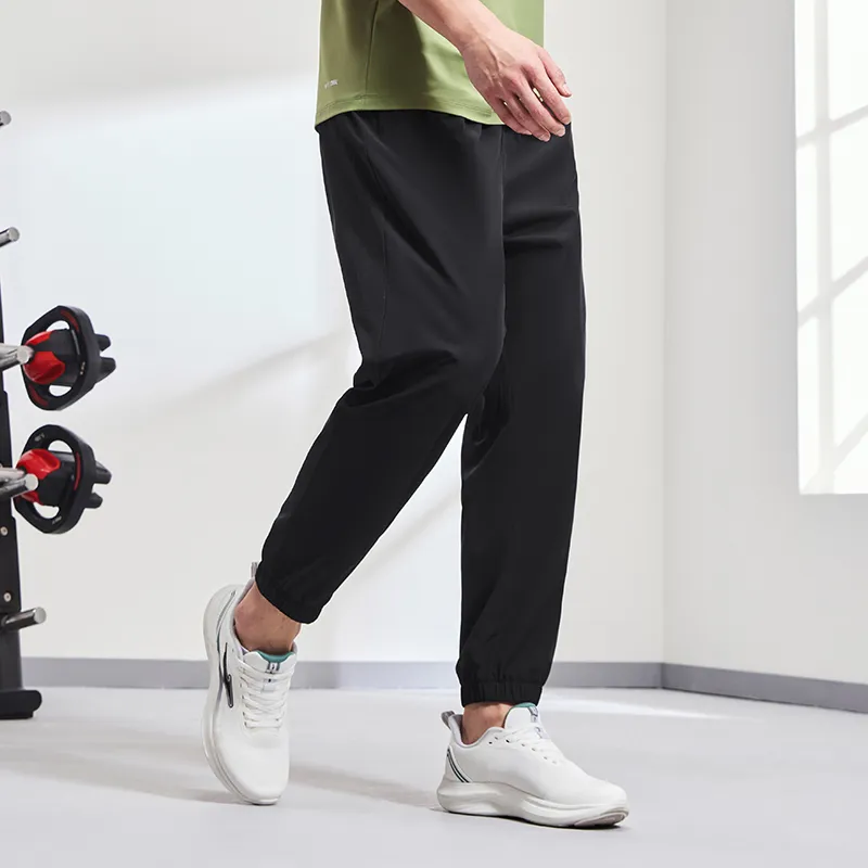 Erke Variety Training Collection Athletic Trousers Men's Jet Black-3