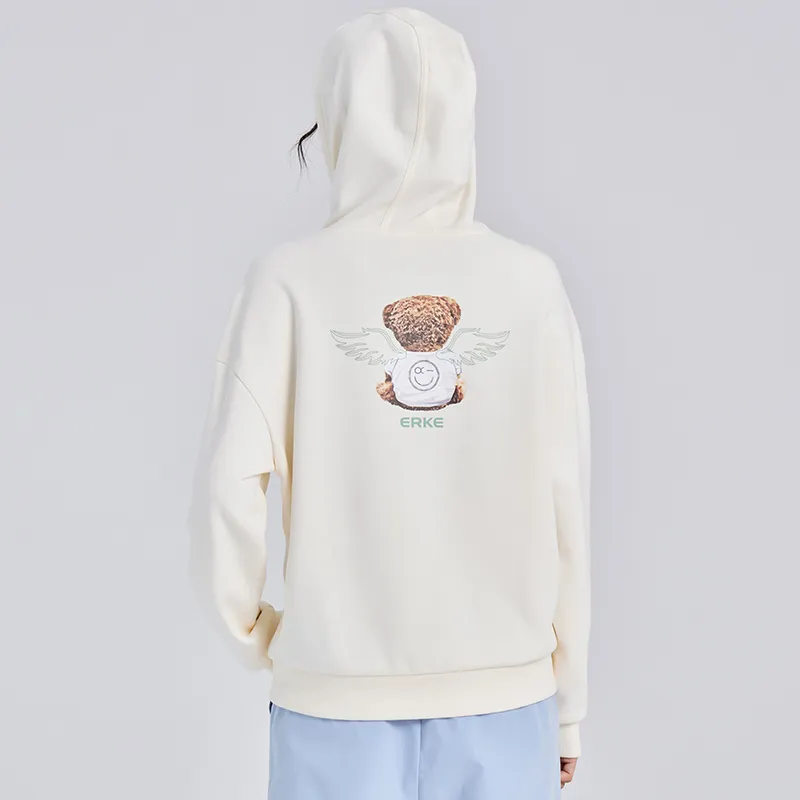 Erke Sweatshirt Women's Glacier White-2