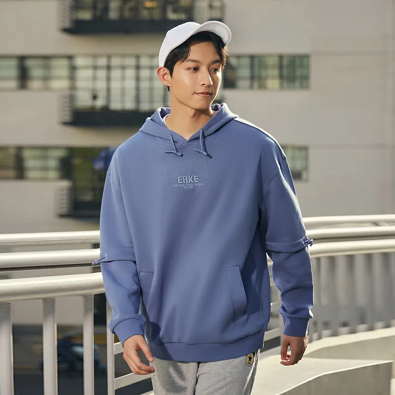 Erke Sweatshirt Men's Blue Purple-3