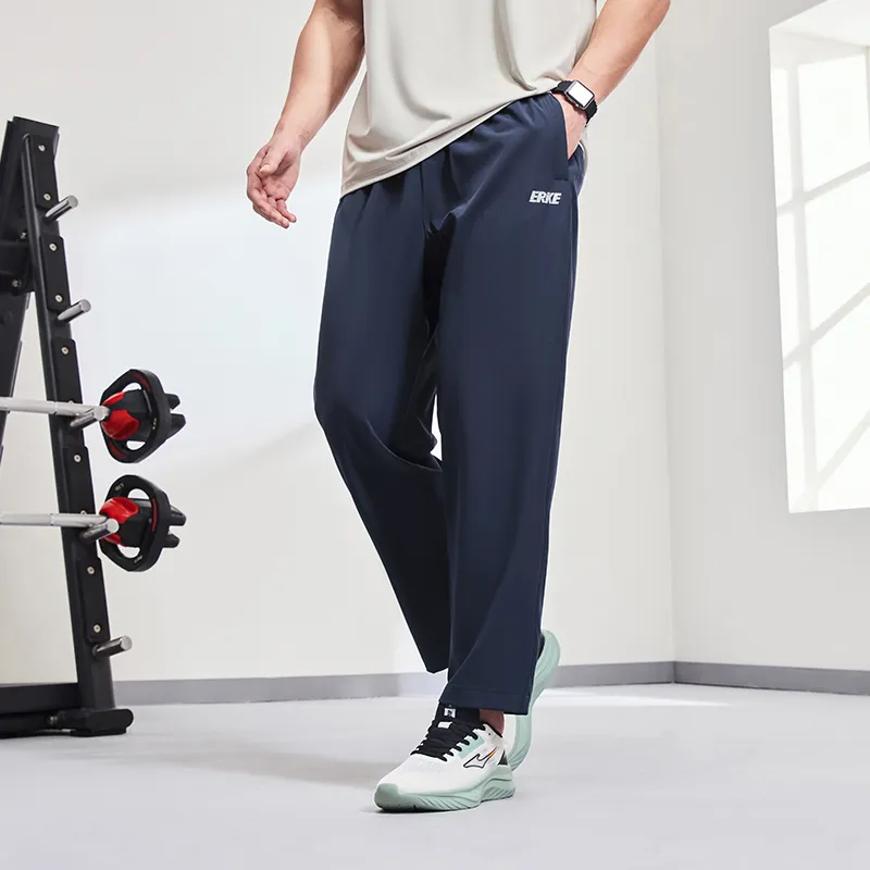 Erke Variety Training Collection Casual Pants Unisex Reef Blue-2