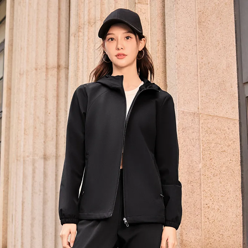 Erke Variety Training Collection Jacket Women's Jet Black-2
