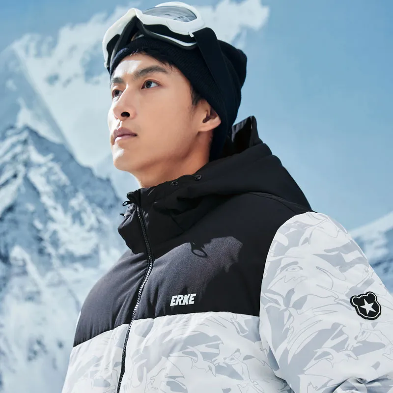 Erke Down Jackets Unisex True White-3