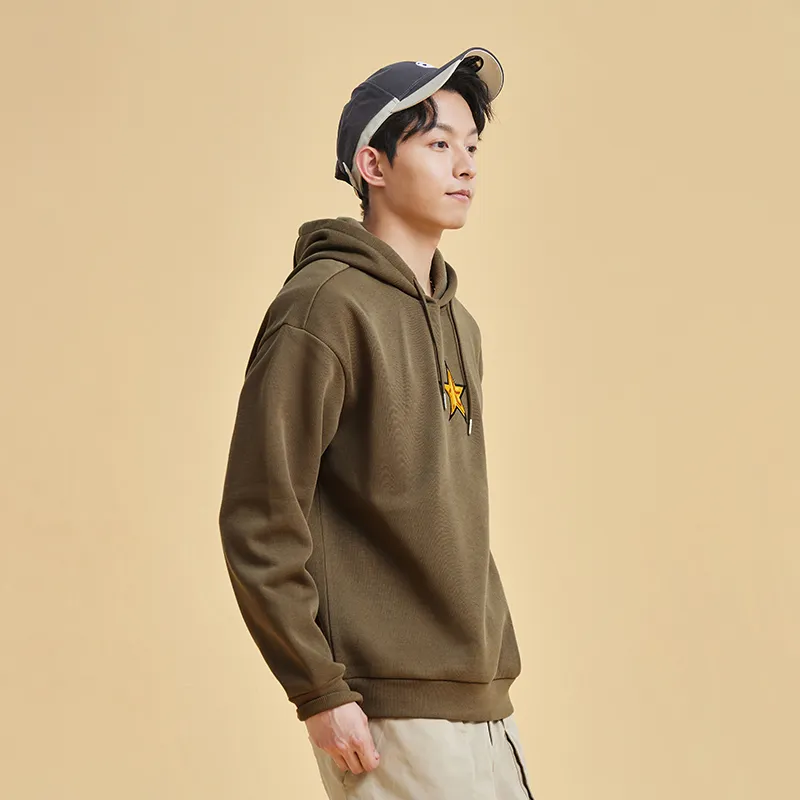 Erke Sweatshirt Unisex Deerskin Brown-3