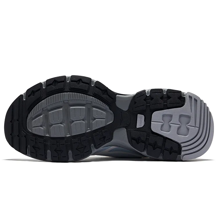 Erke Hongyu 2.0 Breathable And Wear resistant Low Top Chunky Sneakers Men's Mist Gray Microcrystal White-4