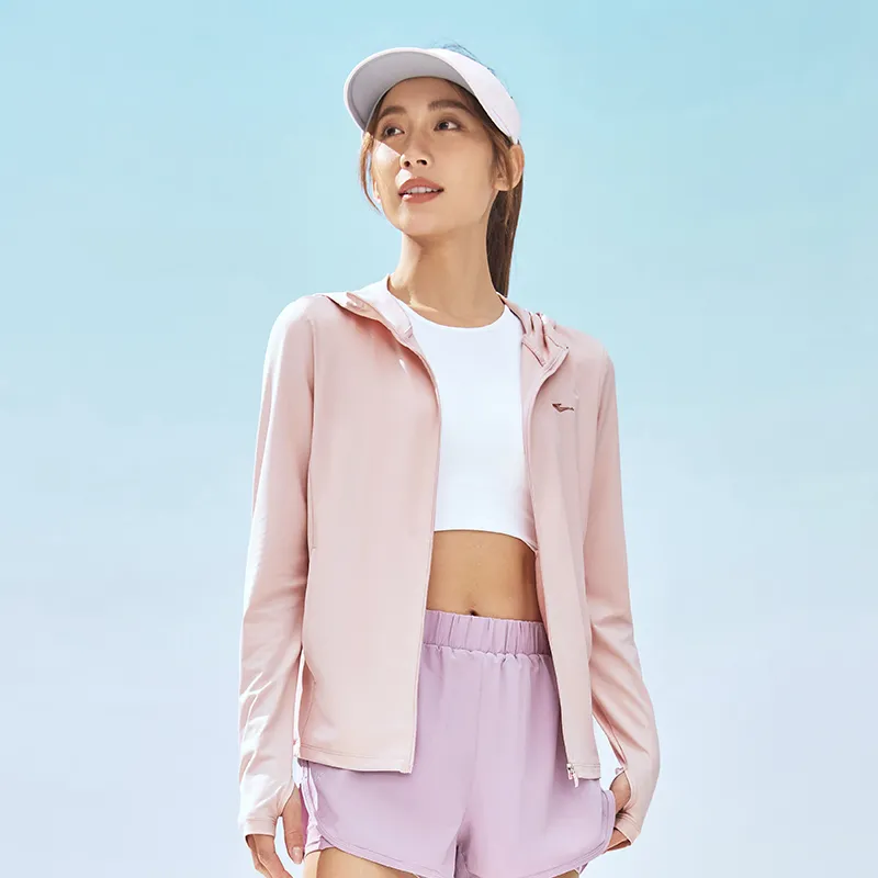 Erke Sun Protection Clothing Women's Peony Pink-3