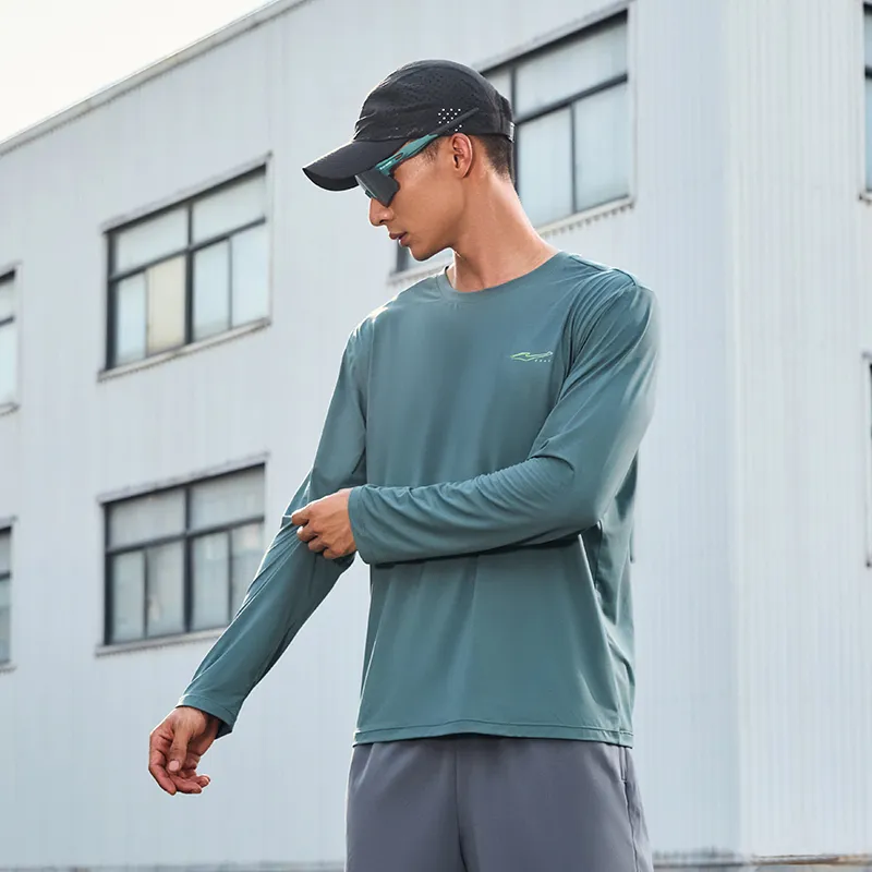 Erke Knitwear Men's Stone Yu Blue-4