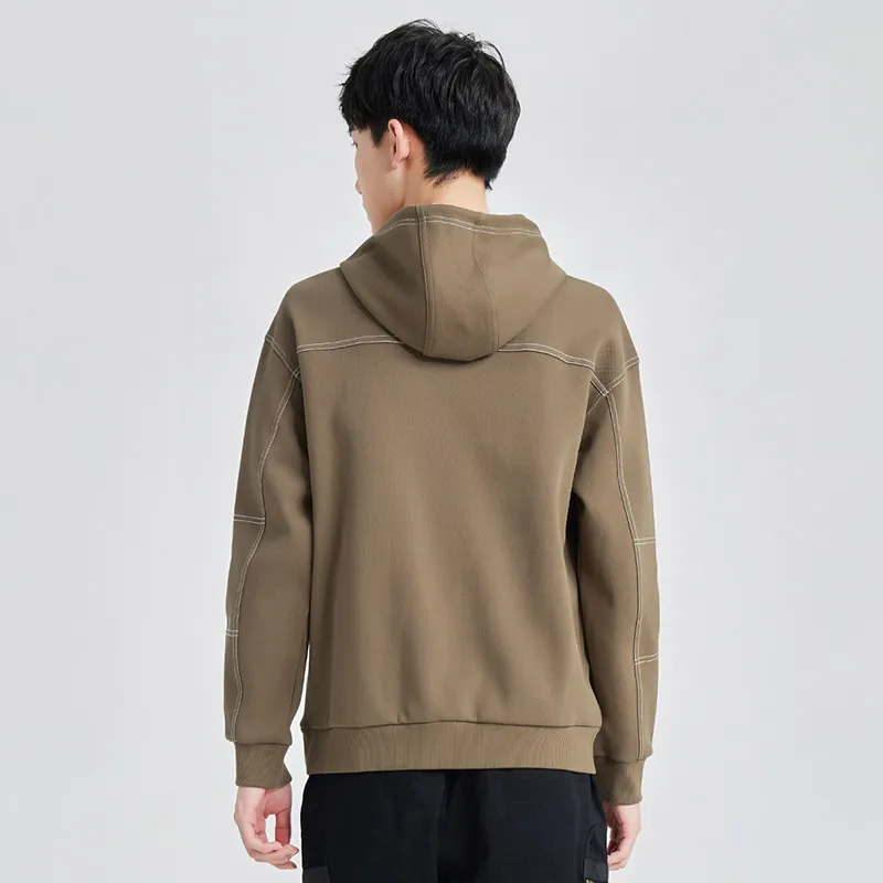 Erke Sweatshirts Men Deerskin Brown-6
