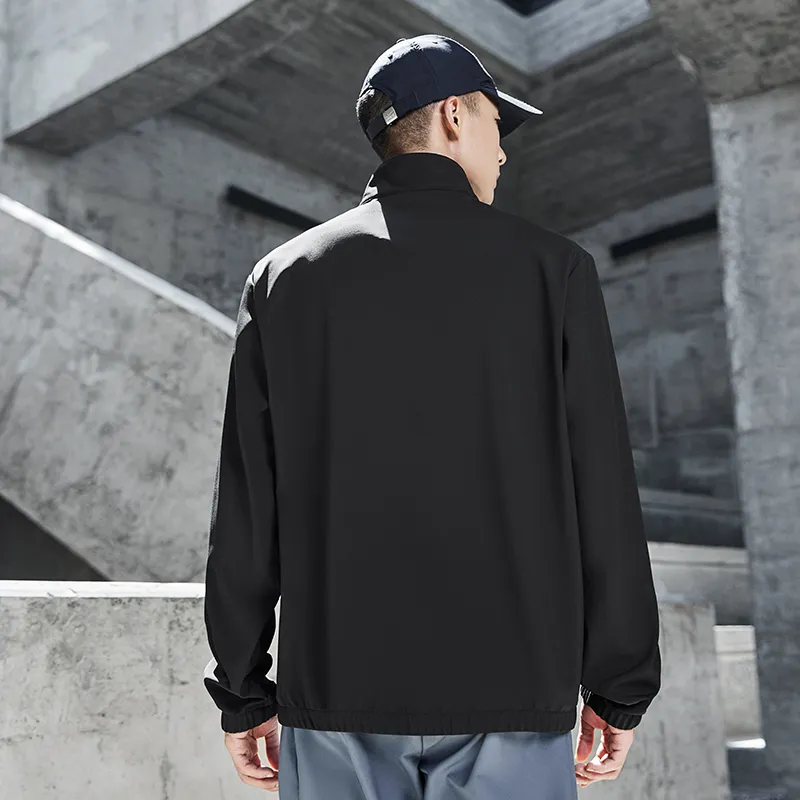 Erke Jackets Men Jet Black-4