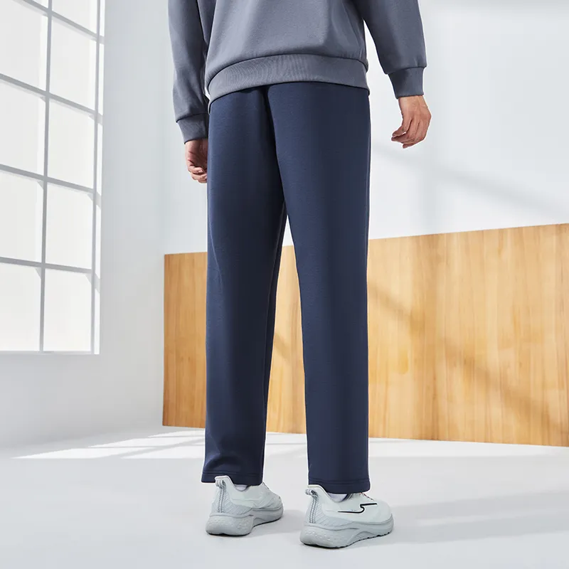Erke Variety Training Collection Knitted Sweatpants Men's Reef Blue-5