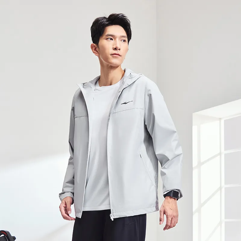 Erke Jackets Men Dull Gray-2