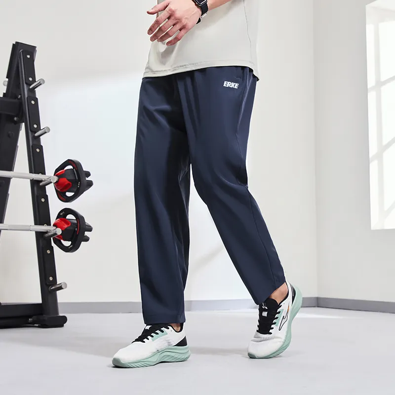Erke Variety Training Collection Casual Pants Unisex Reef Blue-4