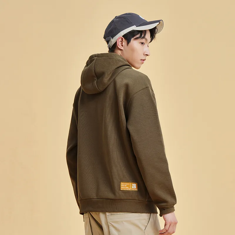 Erke Sweatshirt Unisex Deerskin Brown-4