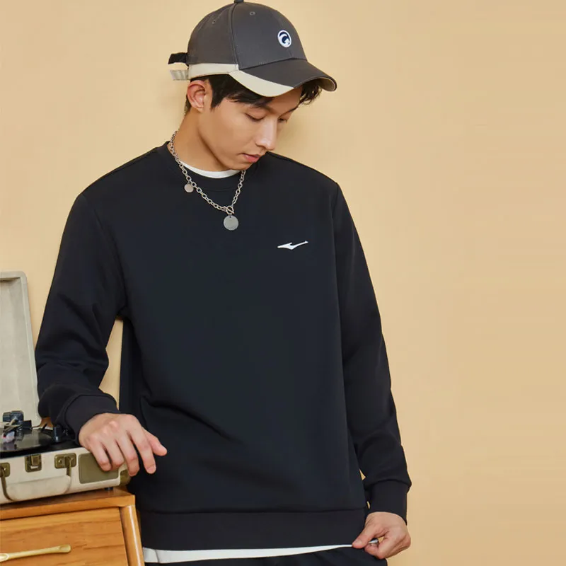 Erke Sweatshirts Unisex Jet Black-5