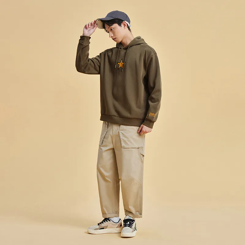 Erke Sweatshirt Unisex Deerskin Brown-5