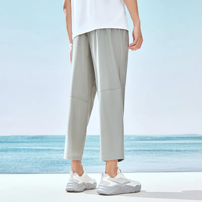 Erke Knitted Sweatpants Unisex Glacier Gray-5