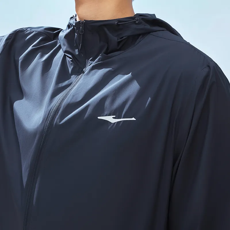 Erke Variety Training Collection Trench Coat Men's Reef Blue-2