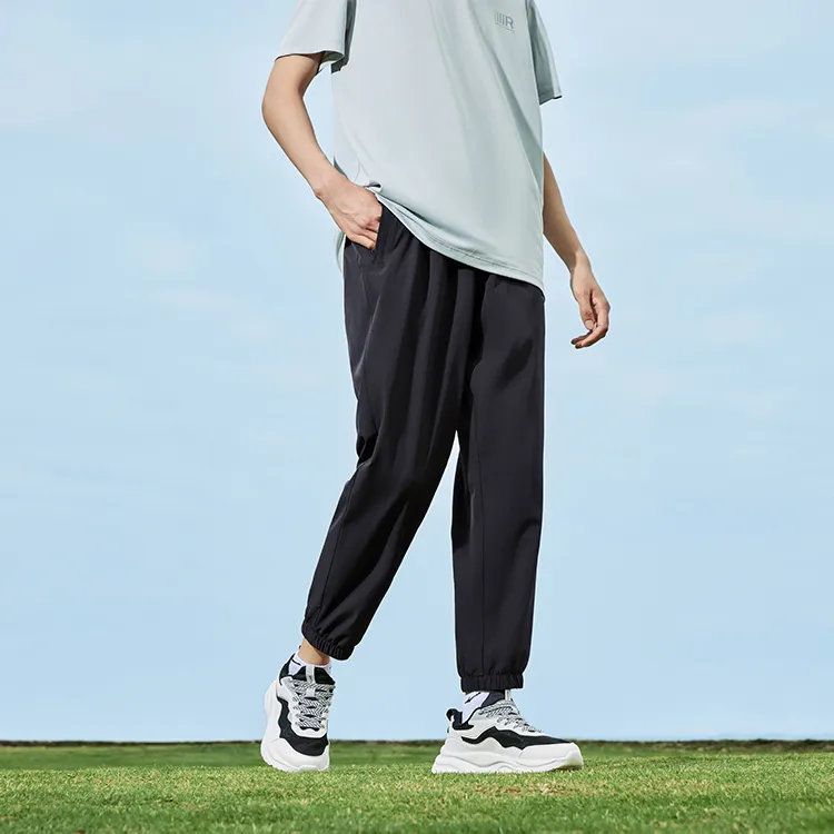 Erke Casual Pants Men's DS Jet Black-3