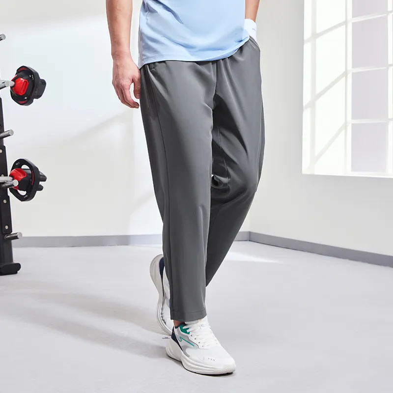 Erke Variety Training Collection Casual Pants Unisex Dark Gray-4