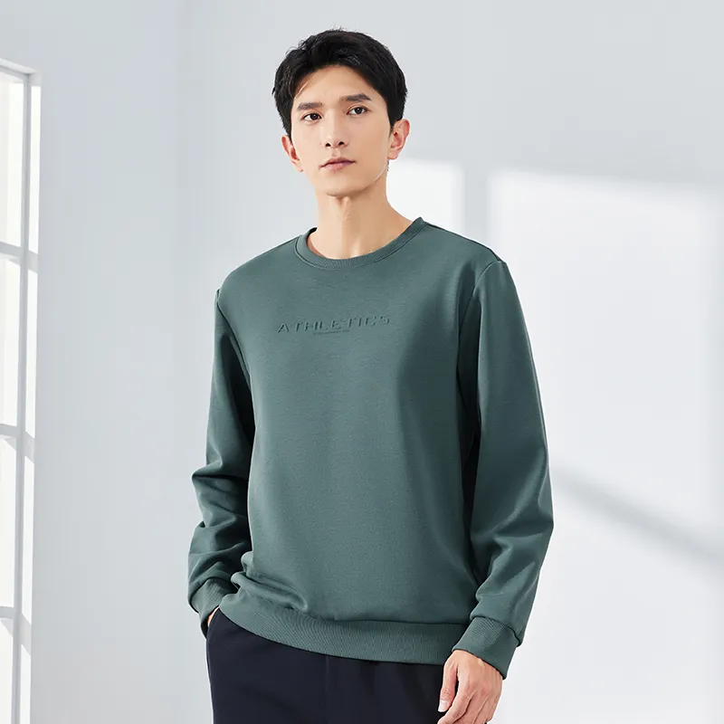 Erke Sweatshirt Men's Stone Yu Blue-2