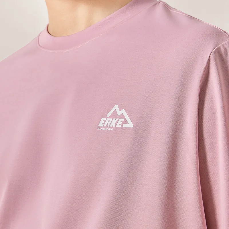 Erke T Shirts Unisex Dirty Pink-2