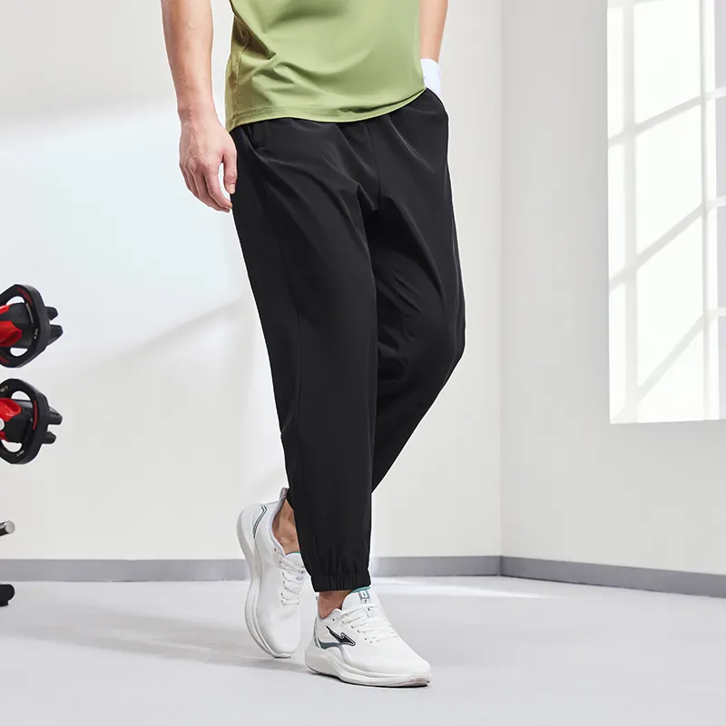 Erke Variety Training Collection Athletic Trousers Men's Jet Black-4