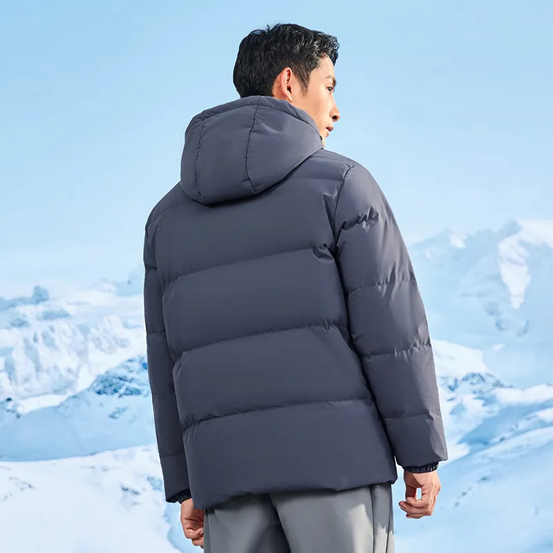 Erke Variety Training Collection Down Jacket Unisex Endless Depression Gray-6