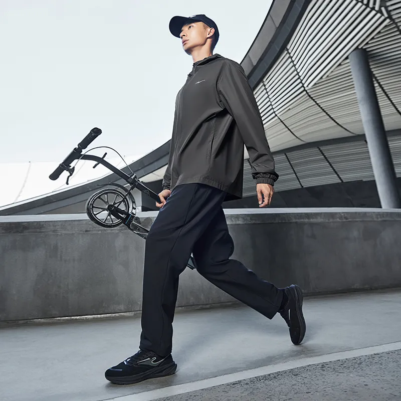 Erke Trench Coats Unisex Dark Gray-4