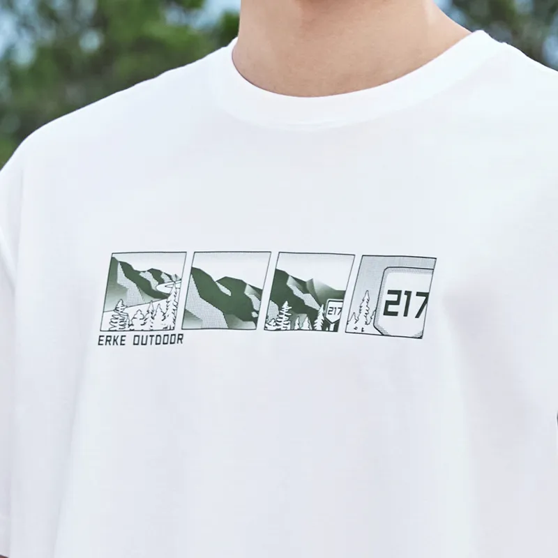 Erke T Shirts Unisex True White-2