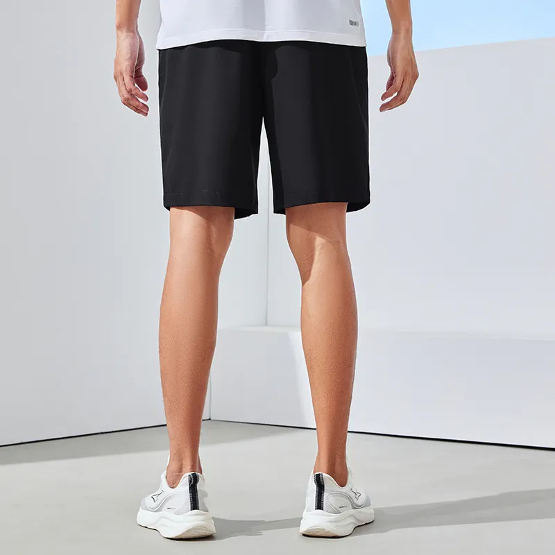 Erke Casual Shorts Men's Jet Black-5