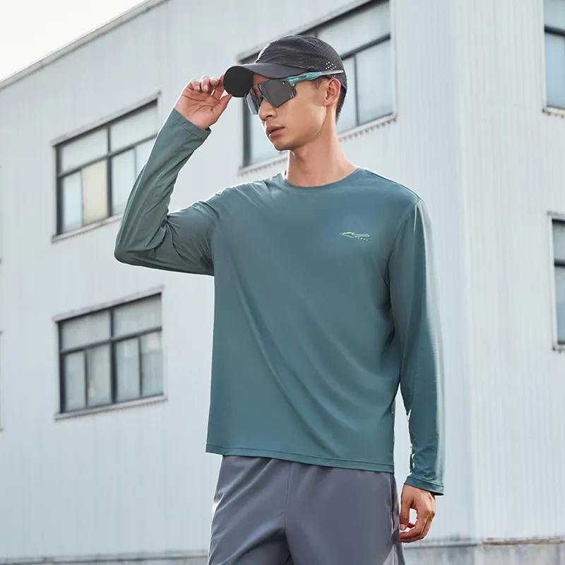 Erke Knitwear Men's Stone Yu Blue-2