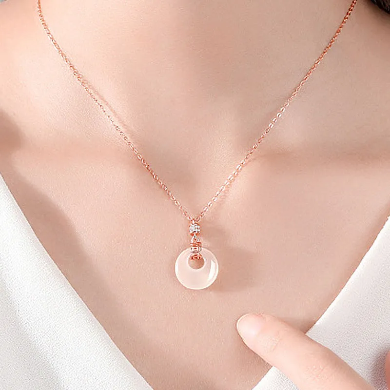 LISM S925 Silver Necklaces Women's-1