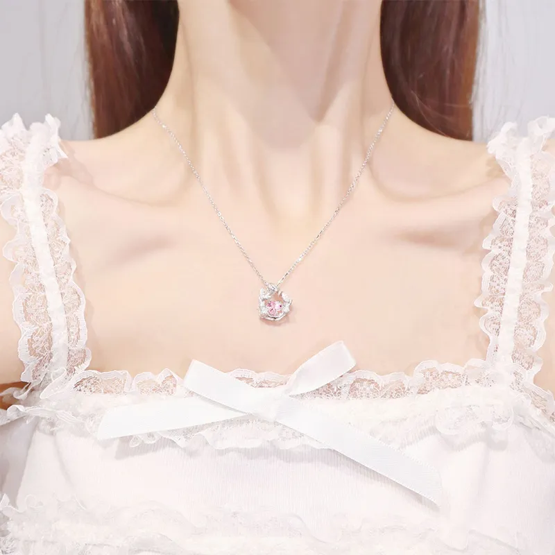 LISM S925 Silver Necklaces Women's-7